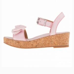 NWT Ugg Milley Bow Cork Wedge (5/EUR 35)